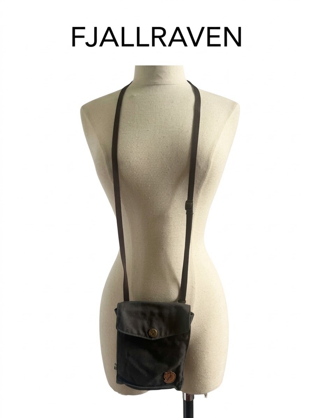 Fjallraven G-1000 Dark Gray Small Crossbody Shoulder Bag